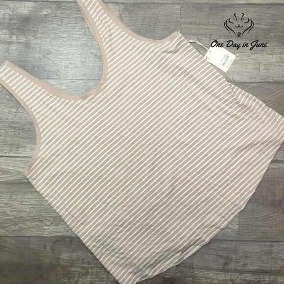 A.n.a Linen Sleeveless Tee Shirt Size XXL - Picture 1 of 5
